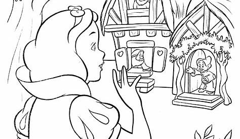 Disney Snow White Coloring Pages Thousand of the Best printable
