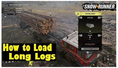 SnowRunner The ULTIMATE LOGGING TRUCK!! Hayes HDX with CUSTOM LOGS