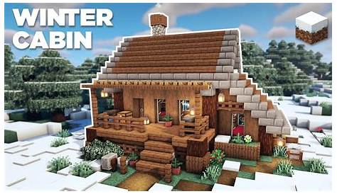 Snowy Cabin Minecraft