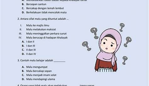 Contoh Soalan Adab Tahun 3 - Crazy Madinsane