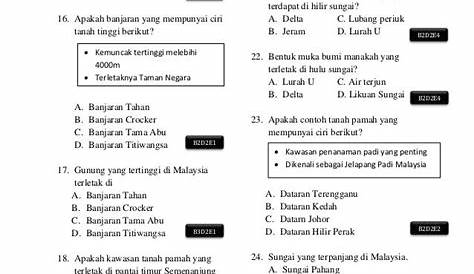 Contoh Soalan Peperiksaan Akhir Tahun Bahasa Melayu Tingkatan 1 2022