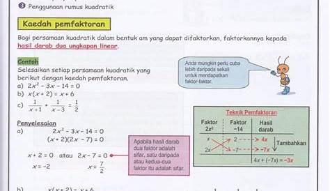 Latihan Matematik Tingkatan 1 Bab 1 Nombor Nisbah Soalan Matematik