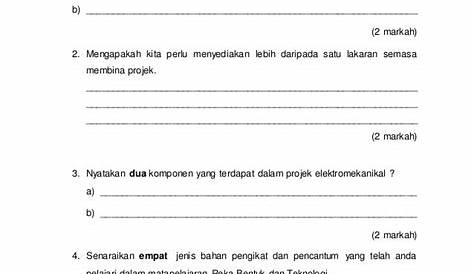 Soalan Bahasa Melayu Tahun Akhir Tahun Contoh Kertas Peperiksaan