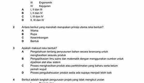 RBT TINGKATAN 1 - BAB 1: 1.2 KEPENTINGAN REKA BENTUK DAN TEKNOLOGI