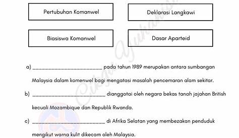 Contoh Kertas Soalan Ujian Bulanan Bahasa Melayu Tingkatan 1