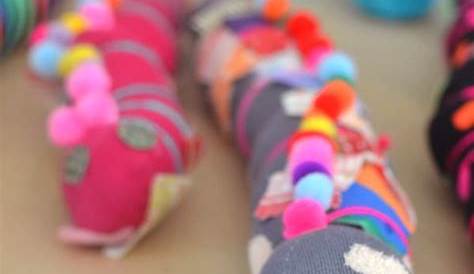 Sock Caterpillar Craft For Kids That’s Easy Enough For Toddlers And