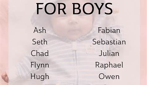 40 Best Soft Boy Names (2022 List)