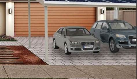 Solar Carport Kit Double 6.3kw Car Covers And Shelter