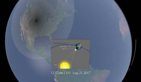 Solar Eclipse Simulation Noaa August 21 2017 Dataset Science On
