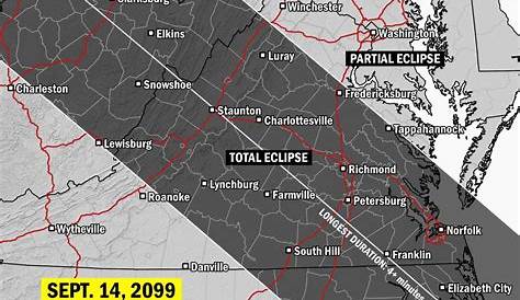 Solar Eclipses In Virginia Total Eclipse West Virgia