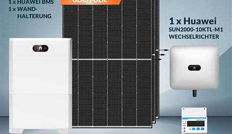 Huawei PV-Komplettanlage 10kWp mit 25 Solarmodulen und 10kWh Speicher