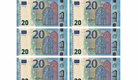 Soldi Euro Da Stampare E Colorare