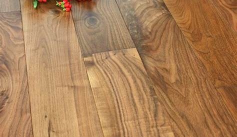 Wood Plus Stained & Lacquered 18x75mm Solid Asian Walnut Flooring