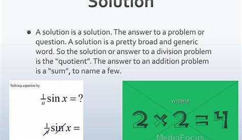 Solution Definition Math Differential Equations Explicit YouTube