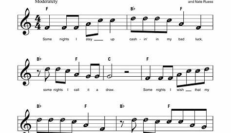 Some Nights (Pro Vocal) Print Sheet Music Now