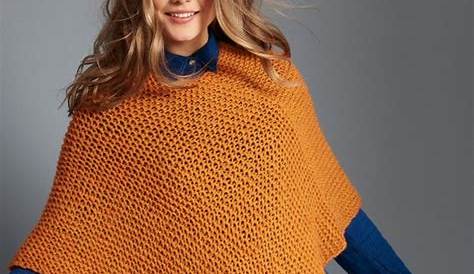 Poncho stricken++luftig-leicht für den Sommer