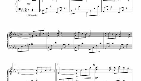 Song From A Secret Garden sheet music for violin solo (PDF)