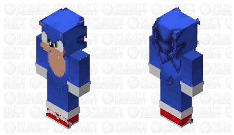 Sonic Movie Minecraft Skin