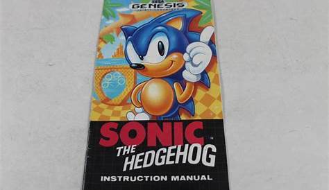 Sonic the Hedgehog 3 manuals - Sonic Retro
