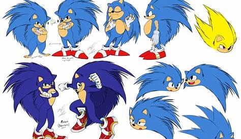 Redesign of Sonic The Hedgehog by luckettx on DeviantArt