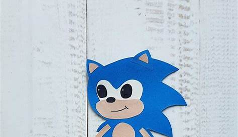 Instructions Sonic The Hedgehog Papercraft / How To Make Sonic