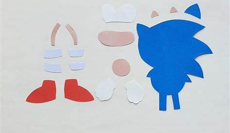 Sonic the Hedgehog Paper Crafts | Paper crafts, Crafts, Hedgehog craft