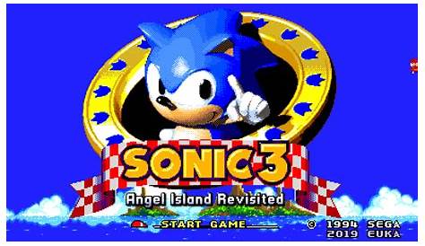 Sonic 3 Title Screen 3D Render : r/SonicTheHedgehog