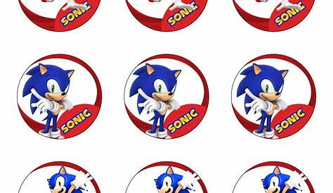 Sonic the hedgehog Free printable I made ENJOY! | Sonic birthday