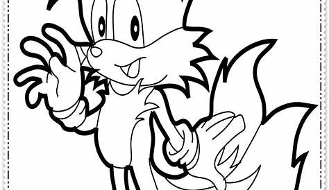 Sonic the hedgehog coloring pages to download and print for free