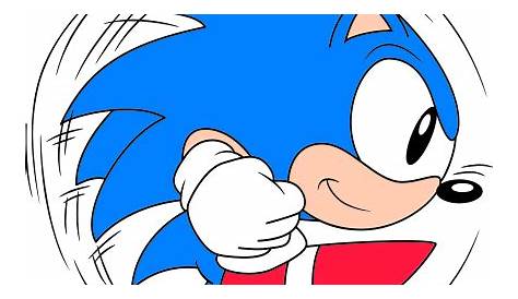 File:Classic sonic roll.svg Silver The Hedgehog, Shadow The Hedgehog