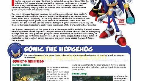 Sonic the Hedgehog Tips and Tricks - TechEBlog
