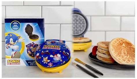 The Sonic The Hedgehog Mini Waffle Maker Is Now Available For Retail