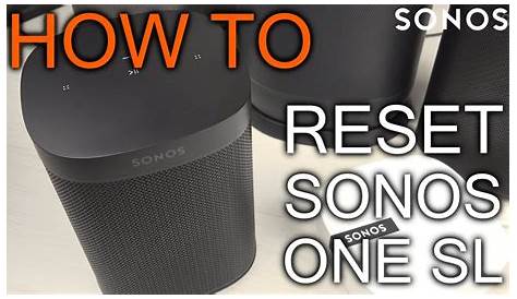 USER MANUAL Sonos One Search For Manual Online