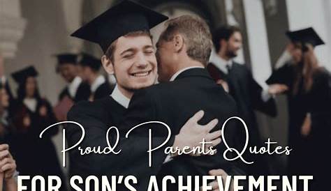 Unleash The Power: Sons Achievement Quotes For Success And Growth
