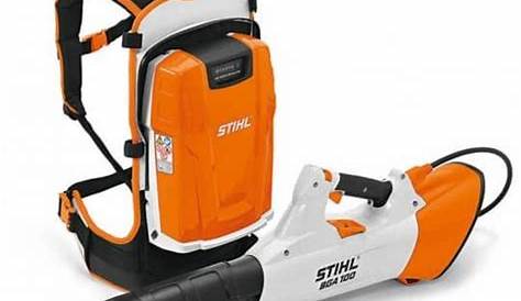 Souffleur Electrique Stihl Batterie à BGA 200 Avec Système De Portage