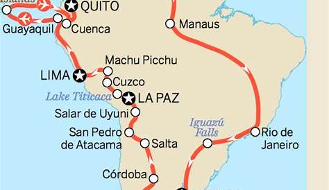 2 Week South America Itinerary 5 Routes Discoveries Of