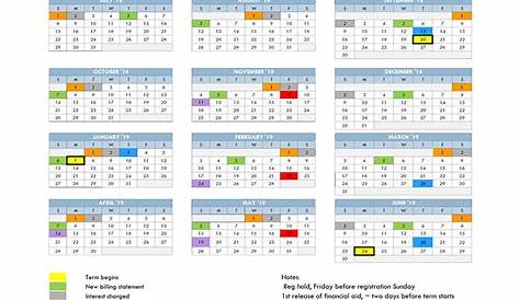 Ur Academic Calendar Customize and Print