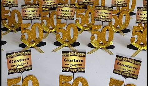 Souvenir 50 Años | Fiesta de cumpleaños de los 50, Fiestas de