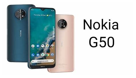 Nokia G50 5G press renders, key specs leaked, launch seems imminent