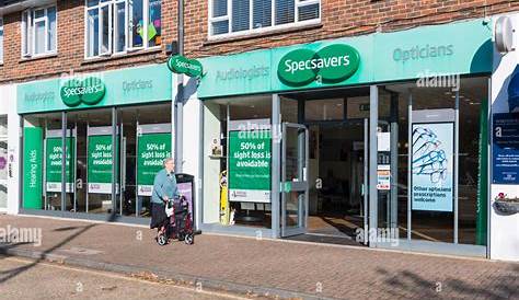 Specsavers Opticians shop front in shopping Mall Stock Photo: 64842720