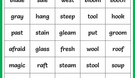 Spelling Word List For 4Th Graders