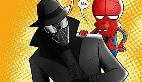 Spider Man Noir Into The Spider Verse Fanart Review