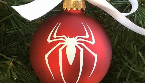 Spider Man Personalized Christmas Ornaments