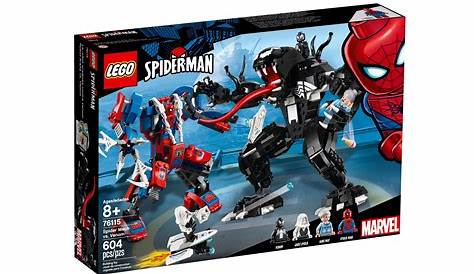 Spider-Man Lego Set: Spider-Man vs Venom - town-green.com
