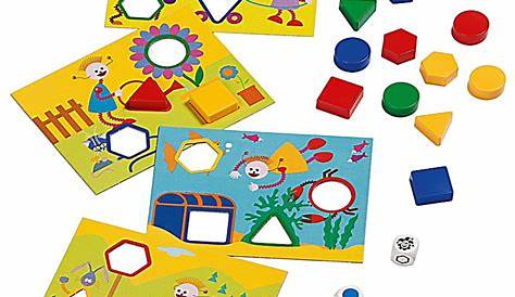 Farben und Formen zuordnen Material: Holzplatte, Moosgummi | Montessori
