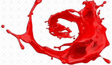 Red Paint Splatter PNG Clipart | Gallery Yopriceville - High-Quality