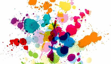Abstract Mystical Multi Colored Smoke Draw - Paint Splatter Clip Art