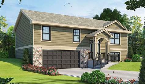 Split-Level/Multi-Level House Plan: 2136 sq. ft. Home Plan #126-1081