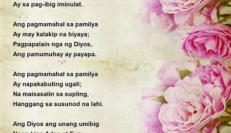 Tagalog Poems About Life