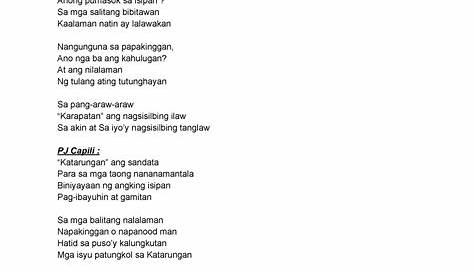 Spoken Poetry Tagalog Tungkol Sa Wikang Pambansa